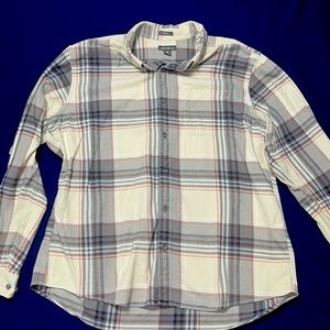 Multi Color Eddie Bauer Long Sleeve Flannel